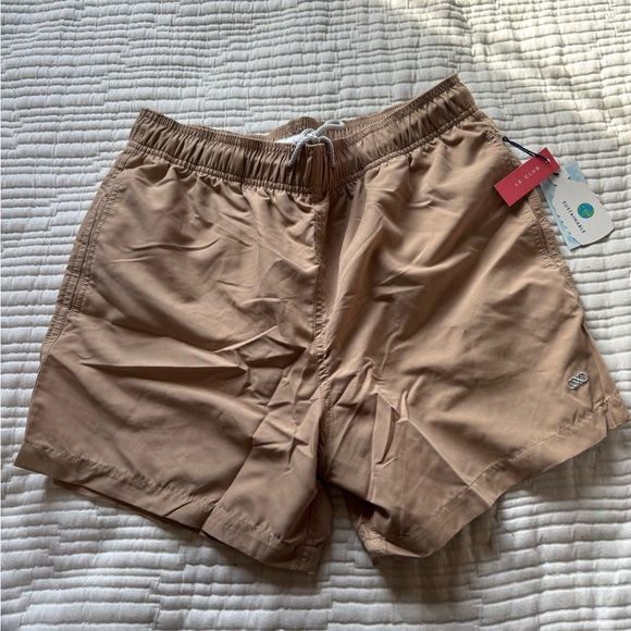 Le Club Sand Mid Beige Shorts - Picture 3 of 4